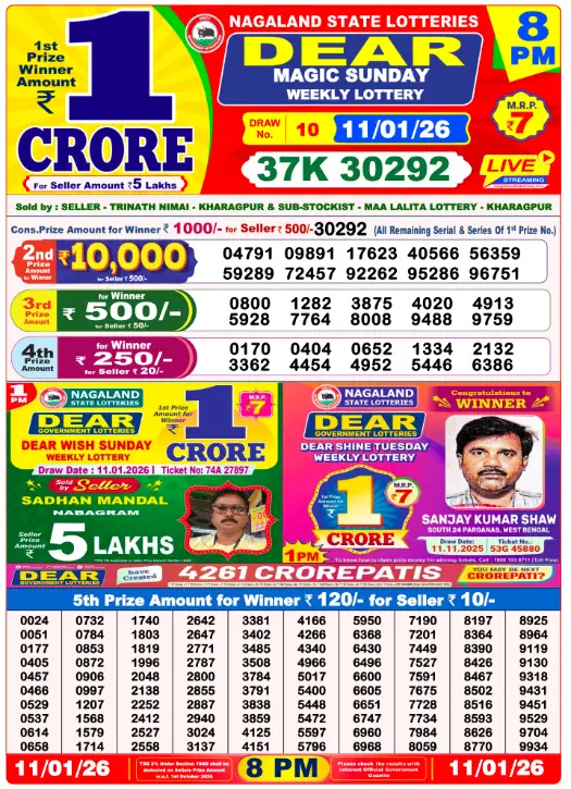 Lottery Sambad