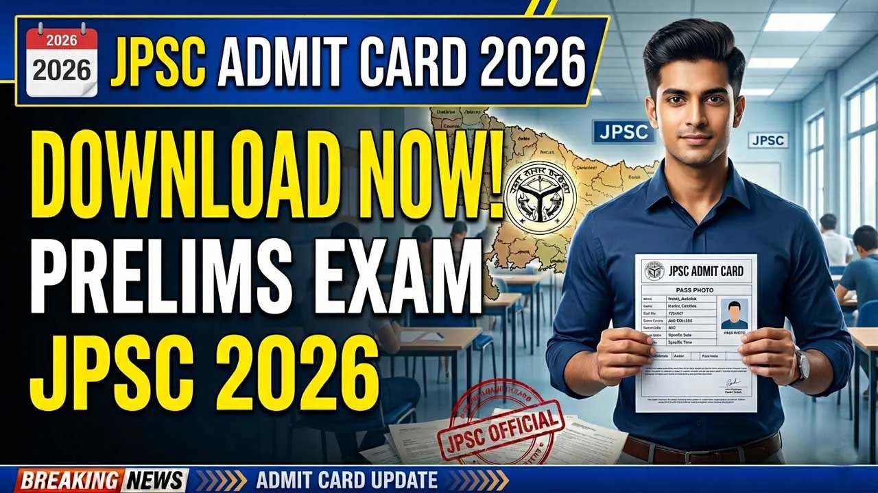 JPSC Civil Services Prelims Admit Card 2026 – Download Link, Exam Date & Details
