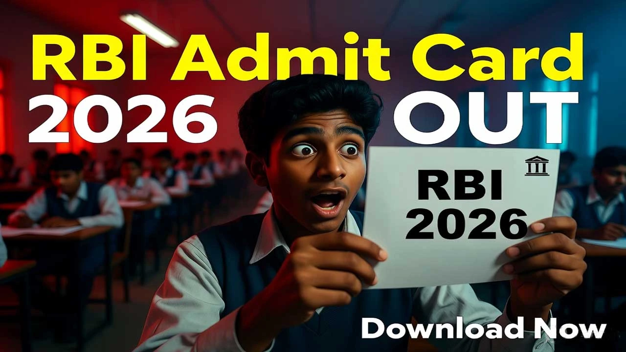 RBI Assistant Prelims Admit Card 2026 Released – Download Now