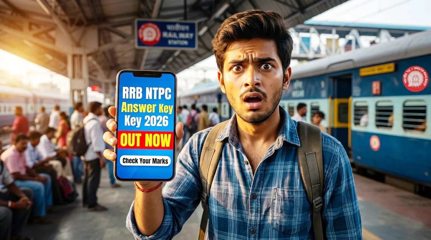 RRB NTPC Graduate Level CBT-I Answer Key 2026 Released – Download & Check Now