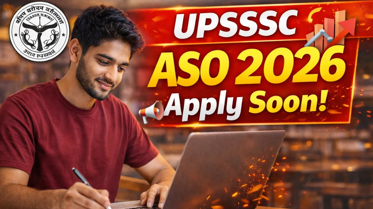 UPSSSC Assistant Statistical Officer Vacancy 2026 – Apply Online, Check Eligibility & Full Details