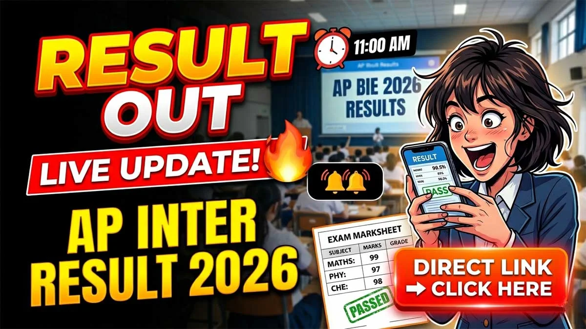 Andhra Pradesh Inter Result 2026 LIVE: Result Out Shortly, Check Direct Link Here