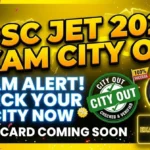 JPSC JET Exam City 2026 OUT – Download City Intimation Slip