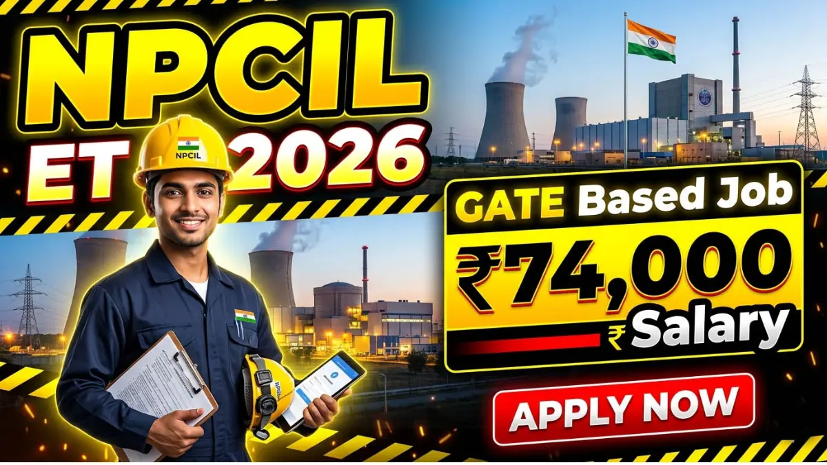 NPCIL Executive Trainee (ET) Recruitment 2026 – Apply Online