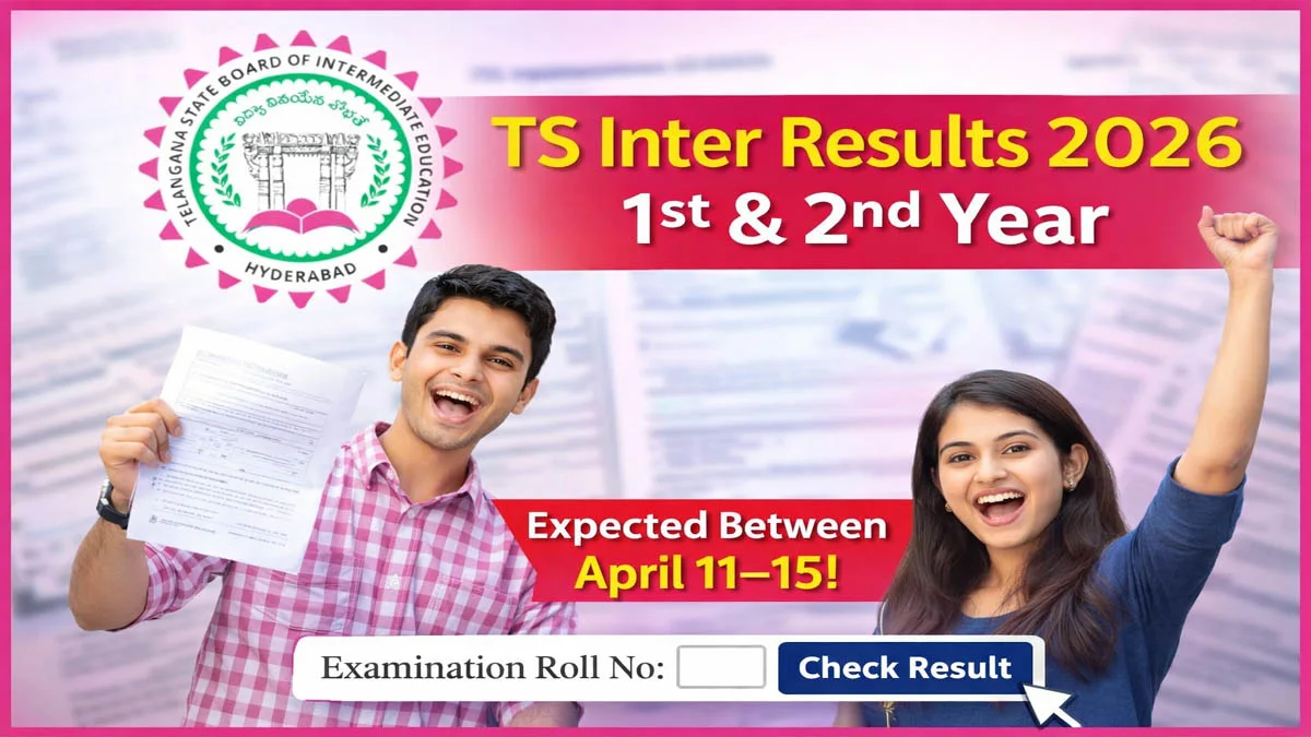 Telangana TS Inter Results 2026 Live: 1st & 2nd Year Result Expected Between April 11–15, Check Latest Updates Now