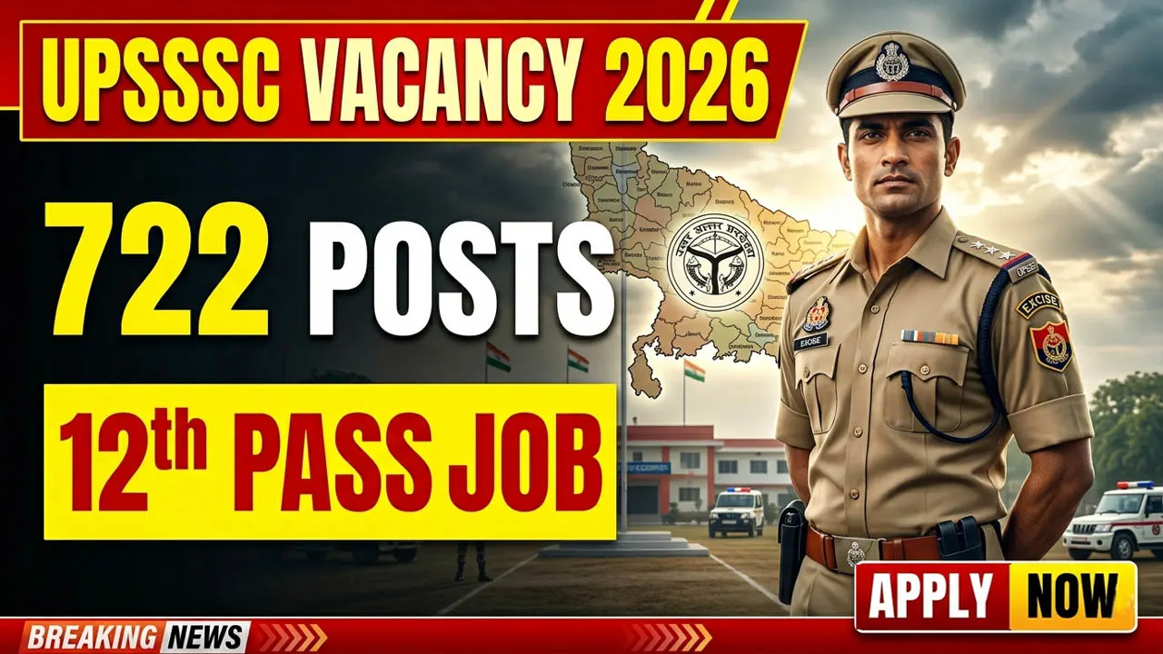 UPSSSC Excise Constable Recruitment 2026 – Notification, Eligibility, Apply Online