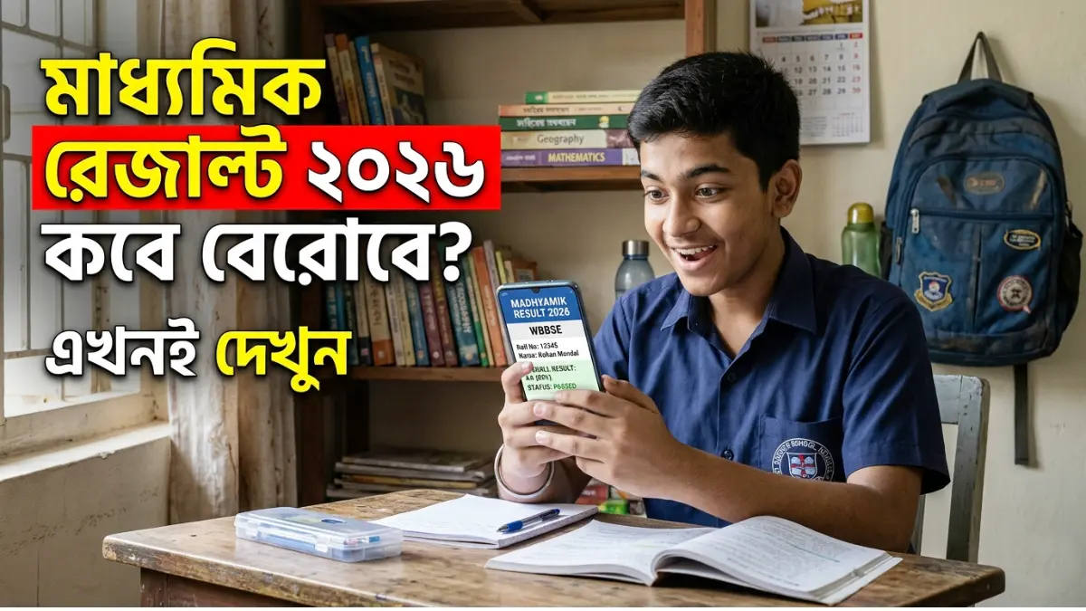 মাধ্যমিক রেজাল্ট ২০২৬ কবে বেরোবে? জানুন সম্পূর্ণ আপডেট